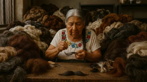 Fabrication de moustache artisanale